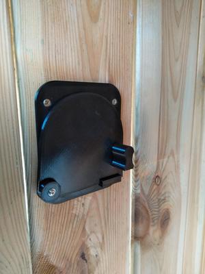 bird cage door hole size 85mm