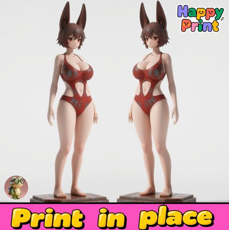 Anime Girl Sculpture