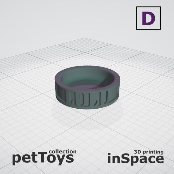 Pet - Dog - Bowl - Lulu - customized