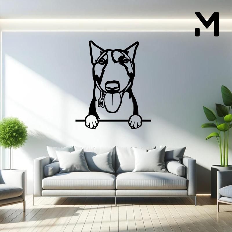 Wall silhouette - Bulterier - Hang