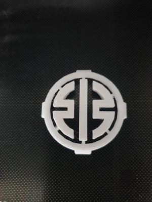 Kawasaki Racing Fan Cover 40mm