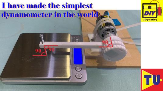 Simplest Dynamometer in the world