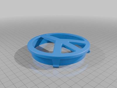 VW T4 longnose peace emblem