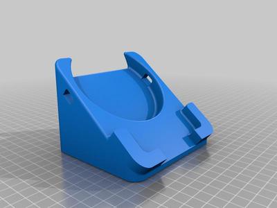 Charging stand for wireless Qi smartphone charger
