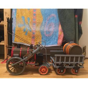 Stephenson Rocket Tender model