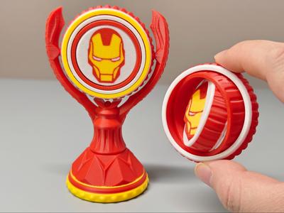 Iron Man - Gyro Fidget Spinner Superheroes Series Fidget Spinner TC3-Iron Man