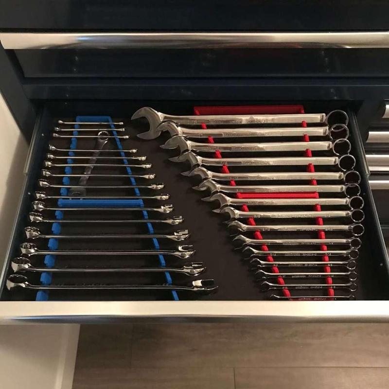Combination Wrench Organizer Set