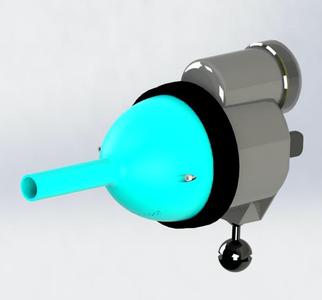 Snoot for Inon Z240 underwater strobe