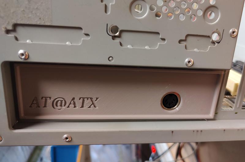 ATX IO-Shield for AT Mainboars (FreeCad) (AT IO-Shield)
