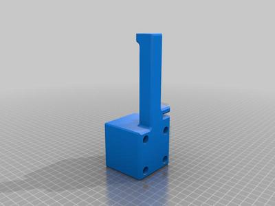 headset holder with cable slot