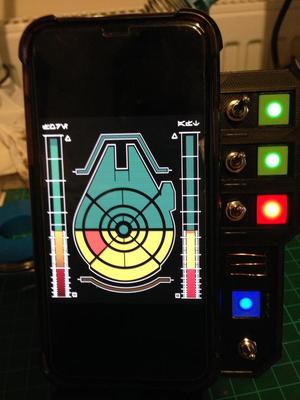 Starwars Phone Stand (Switches/LED)