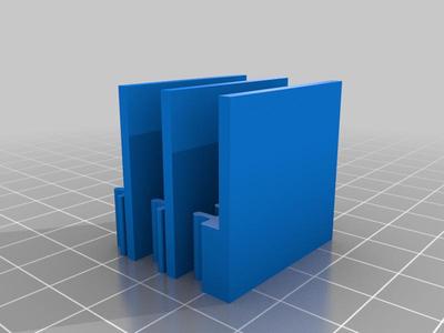 Ender 3 v2 SD Ribbon Clips/Ties x3