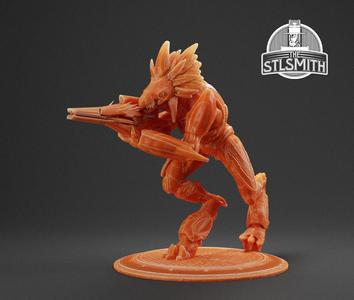 Jackal Skirmisher Champion Halo Reach Miniature STL