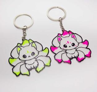 Kitsune Keychain