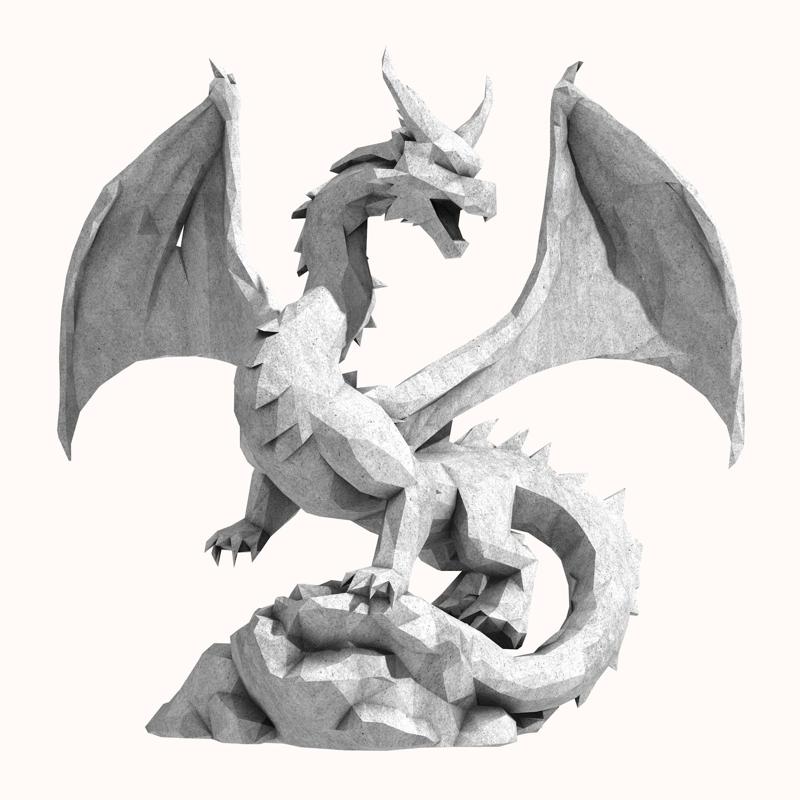 Dragon Low Poly