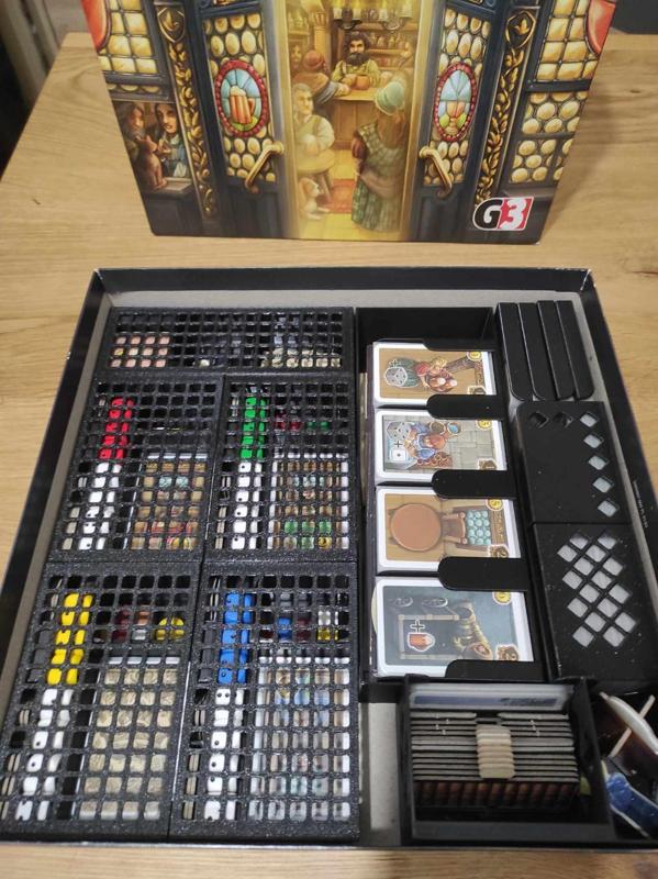 Board Game Insert Organizer for Taverns of Tiefenthal