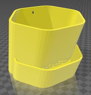 Hex Wall Planter
