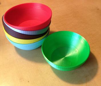 Bowls for the Toy Kitchen [no supports]