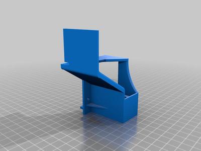 Dremel 3D45 cover for stepper and filament guide