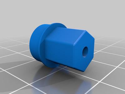Outdoor trailer wheel hub for 3dSets Wheels 
