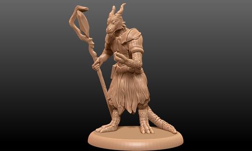 Kobold Wizard - Tabletop Miniature