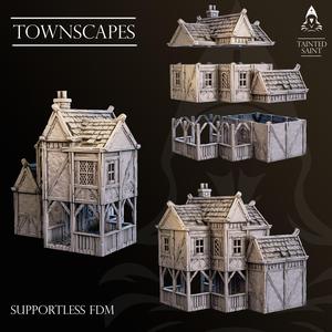 Tabletop Townscape House