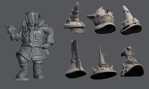 Aetherpunk28 Wizard Set 2