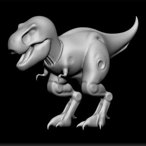 cyber t-rex dinosaur