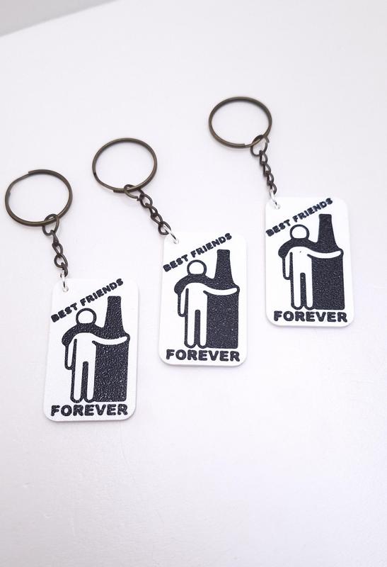 Best Friend Keychain