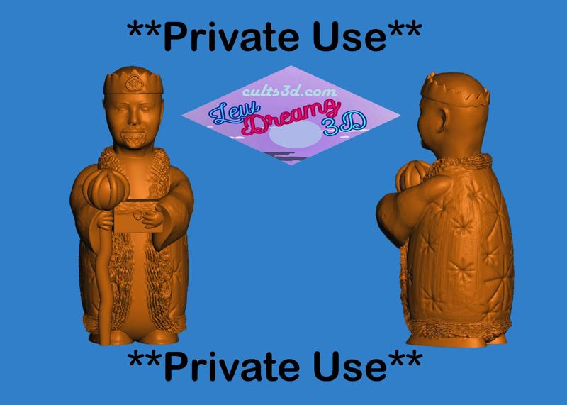 Wise King bald** Private Use**