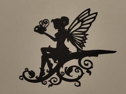 lovely fairy wall art