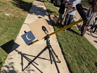 Large Image Safe Solar Viewer/Eclipse Viewer