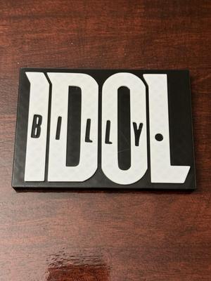Billy Idol Band Sign