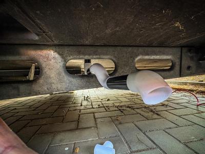 Caravan Sink Drain Pipe Connector Line