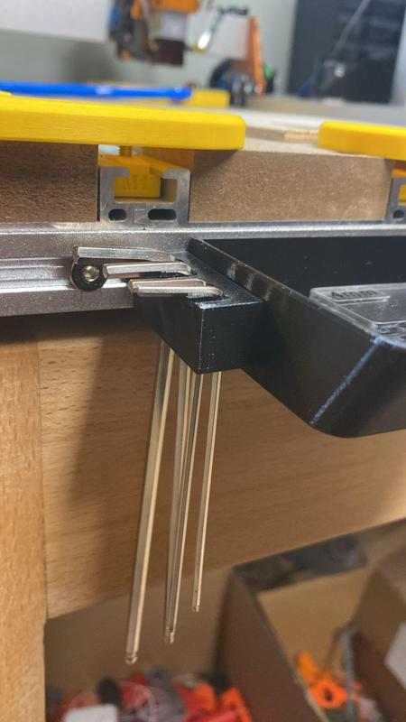 Cnc Imbus mount for 20 mm Nutprofil