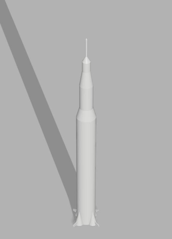 Apollo Rocket Model
