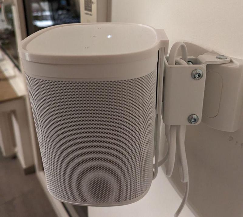 Sonos One frame for wall mount
