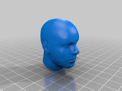 Human Head 1/6 Scale