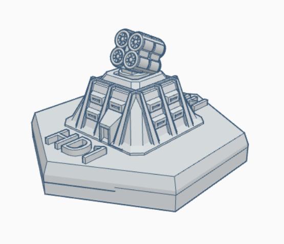 LRM20 Emplacement Hex Map Scale HMSMil031