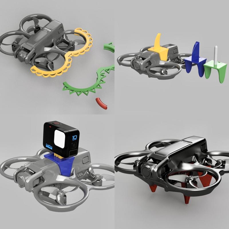 ULTIMATE DJI AVATA 2 BUNDLE 2024 PROP GUARD GOPRO TURTLE FINE