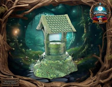 Magical Wishing Well Miniature - Pre-Supported