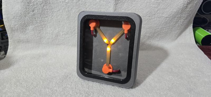 Battery operated Flux Capacitor