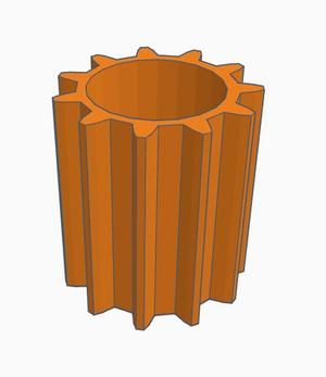 Gear Pencil Holder