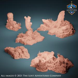 Overgrown Foliage (Set of 5)