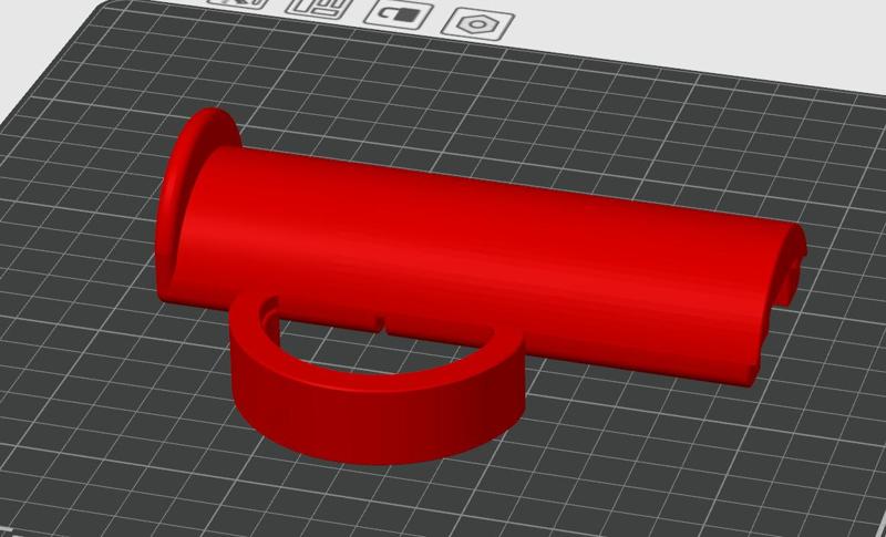 Bambu P1S/X1C Spool Holder Adapter for even Wider Spools.