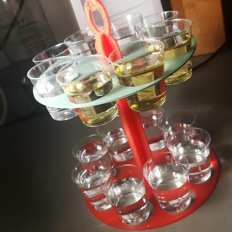 Shot Stand for up to 16 Shots