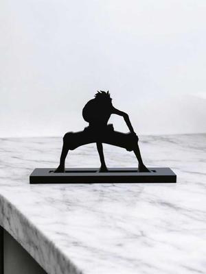 One Piece Luffy Wall art and table top silhouette