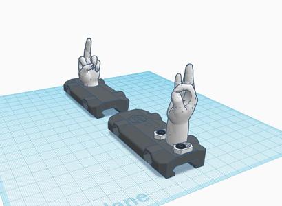 **AR-15/Tactical Shotgun Front/Rear Sight with windage and elevation**