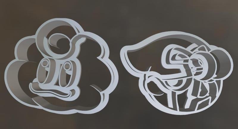 Geno and Mallow Cookie Cutters - Super Mario RPG