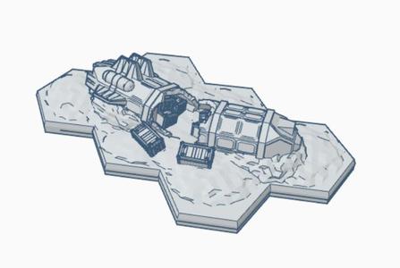 Cargo Dropship Hex Based